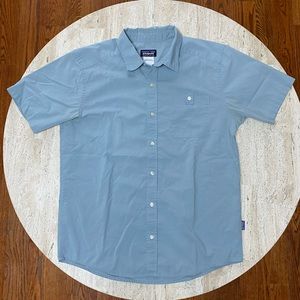 Patagonia Light Blue Button Up